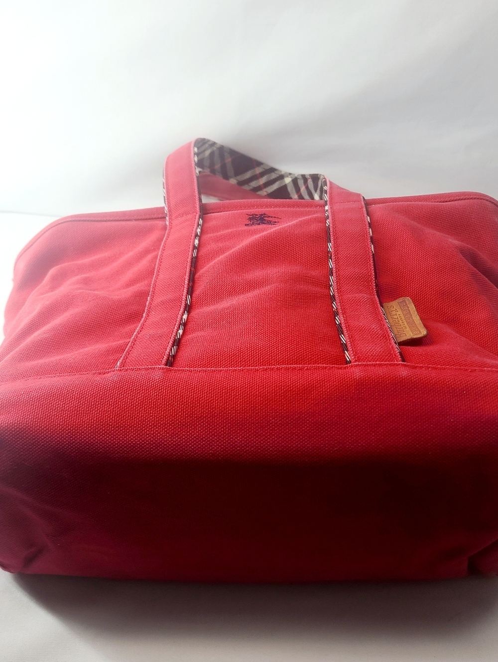 Burberry Canvas Leather Shoulder Bag - Picture 8 of 9